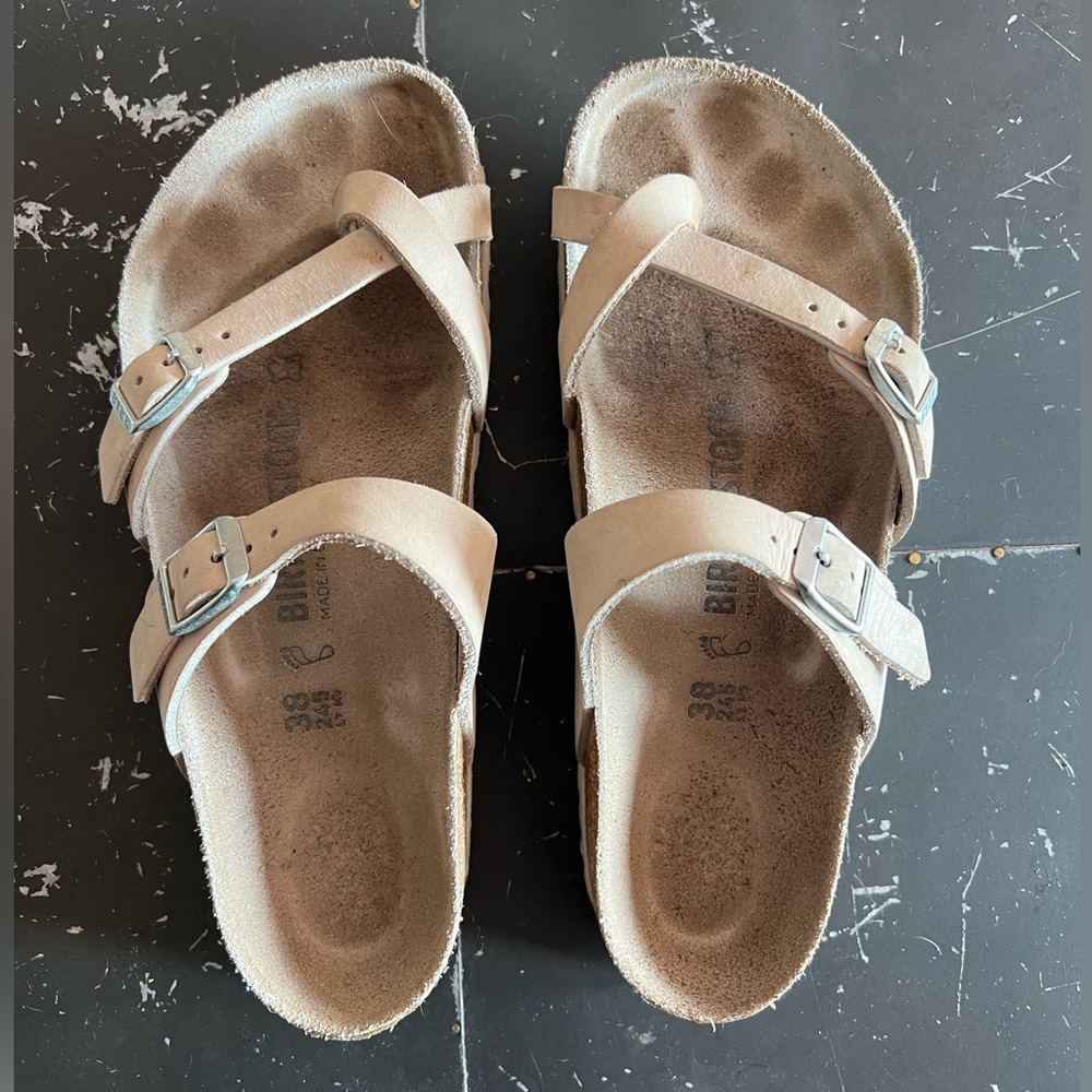 Birkenstock Mayari Birko-Flor Sandcastle- Size 38 - Regular